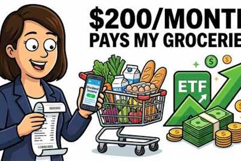 How I Turned $200Month Into Enough Passive Income to Pay My Entire Grocery Bill (Real Numbers)