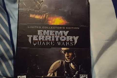 Enemy Territory: Quake Wars Limited Collector's Edition Unboxing