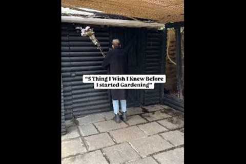 5 things I wish I knew... #garden#gardeningtips#plants#spring #shorts