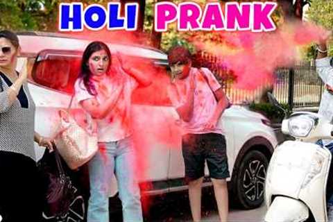 HOLI PRANK | Ep 809 | Comedy Family Vlog | Holi Celebration with Family | Aayu and Pihu Show