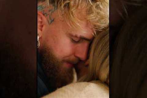 Jake Paul Emotional Hug with his Mother 🥹 #jakepaul #funny #boxing #viral #breakingnews