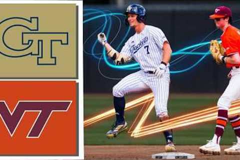 Virginia Tech vs #5 Georgia Tech Game 2 Highlights | 7 HOME RUNS | Georgia Tech Baseball 2026