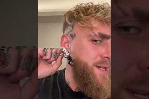 Jake Paul New Robotic Jaw!? 🤨 #jakepaul #boxing #funny #viral #breakingnews