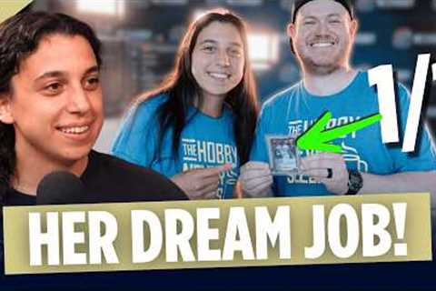 Her Dad Grew Up Collecting, Now She Opens Cards For A Living!