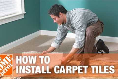 How to Install Carpet Tiles | The Home Depot