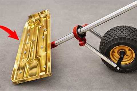 A Welder’s Genius Idea! Turn Scrap Metal Sheets into a Tool Every Farmer Wants!