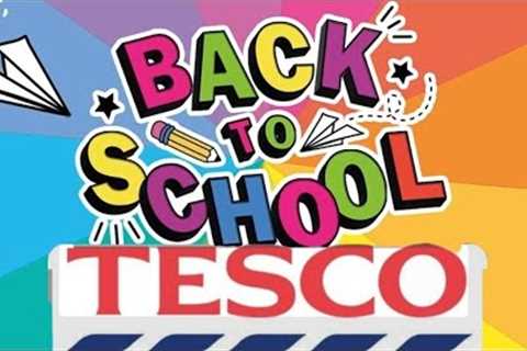 Back to School Supplies Shopping in tesco 2026
