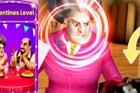 Scary Teacher 3D - New Update New Chapter New Levels | Valentines Level | Gameplay (Android,iOS)
