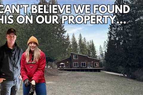 We Had No Idea This Was On Our Land… | We Bought a 1980s House with Everything Included