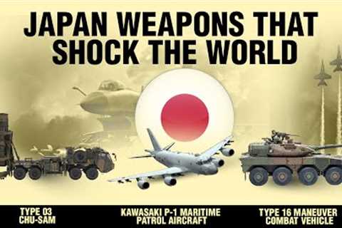 Japan’s Top 15 Military Weapons That SHOCK the World