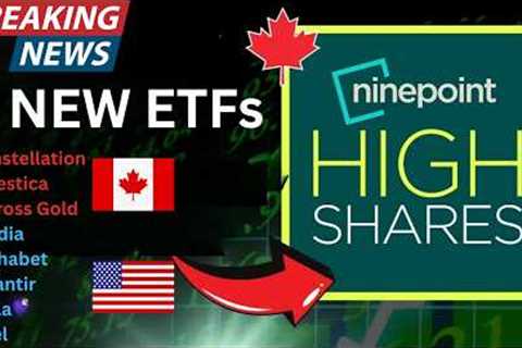 Ninepoint Launching 8 NEW HighShare ETFs (3 Canadian &amp; 5 U.S. Stocks)