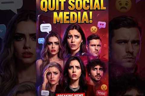 The Dark Side of Fame: Celebrities Leaving Social Media | celebrity | News | Shorts