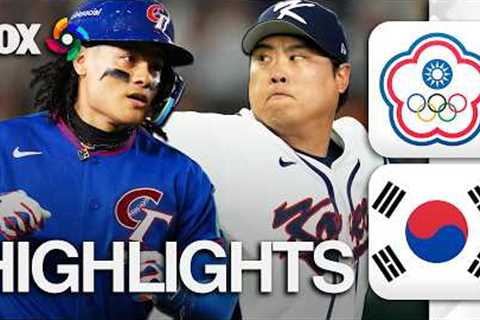 Chinese Taipei vs. Republic of Korea Highlights ⚾️ World Baseball Classic on FOX