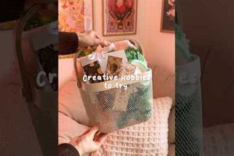 Creative Hobbies To Try! 🧶🧺 #cozyhobbies #cozycrafts