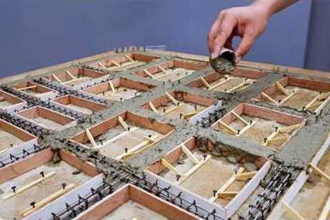 Amazing Small-Scale House Construction | From Foundation To Last Detail @OUROBOROS-ARQ192