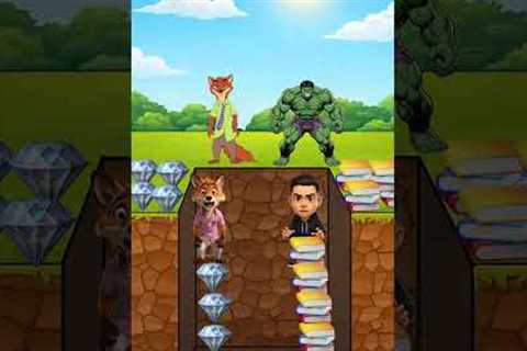 SHOT RONALDO AND NICE WILDE RICH VS POOR STANDSWHY IS UP ! HULK TO NICK WILDE!#hulk#hel#usa #father