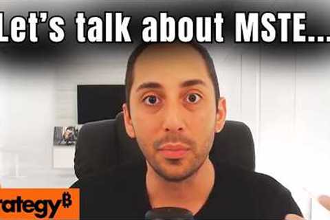 HELP! Down BIG on MSTR (MSTE) What Do I do?!