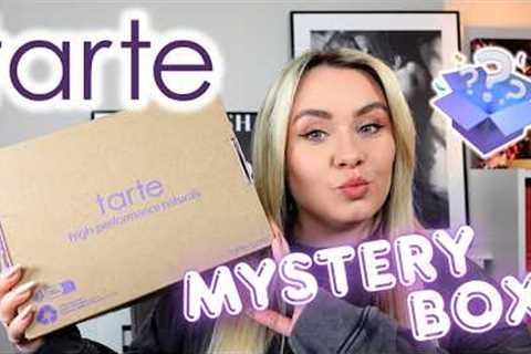 TARTE MYSTERY BOX 📦 9 FULL SIZE PRODUCTS FOR £42! UNBOXING & REVIEW 💜 | MISS BOUX