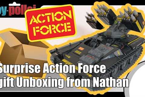 Surprise gift unboxing from Nathan - Action Force SAS Wolverine and more - Toy Polloi