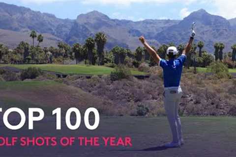 Top 100 Golf Shots of The Year | Best of 2021