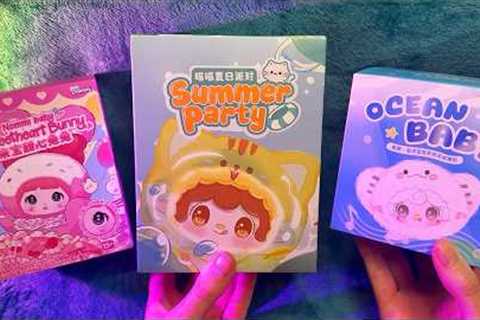 ASMR Opening Mystery Blind Boxes (Whispered)
