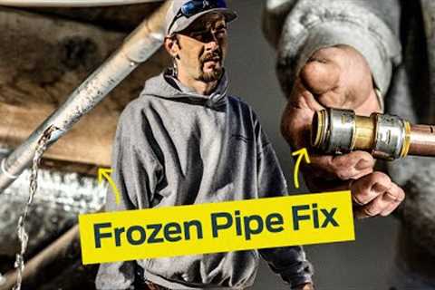 How to Repair a Burst Pipe