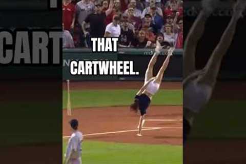 After the Homer... She Did WHAT?! 😳⚾ #shorts