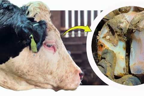 Restoring A Bubbling Hoof For The Bull!