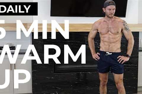 5 MIN WARM UP | FULL BODY WARMUP FOR AT HOME WORKOUTS | TIFFxDAN