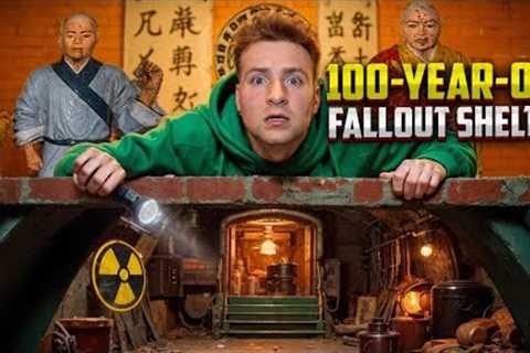 We Found a 100-Year-Old Underground Bunker - Creepy Horror Statues Inside (Shocking Discovery)