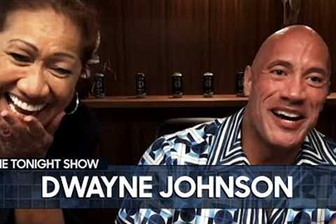 Dwayne The Rock Johnson’s Mom Serenades Jimmy with a Ukulele | The Tonight Show