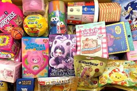 An hour of mystery bags ASMR NO TALKING Relaxing Unboxing Sounds