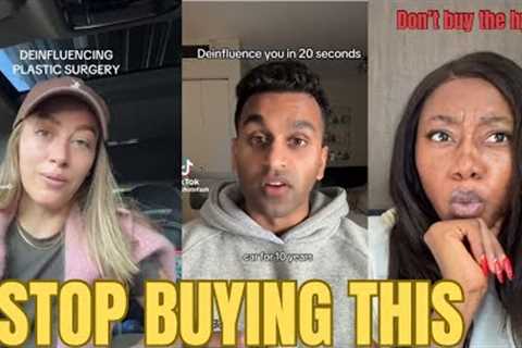 Deinfluencing Is Taking Over Social Media — Influencers Are Panicking