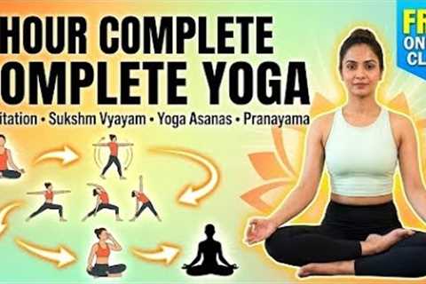 1 Hour Complete Yoga Class For Beginners | Full Body Yoga Workout | Yoga For Health