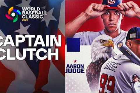 With the arm AND the bat! Aaron Judge throws one out, hits one out in the 3rd for Team USA 😳