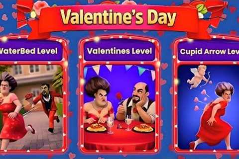 Scary Teacher 3D - Valentine's Day All Levels - Gameplay Walkthrough Part 4 (Android, iOS)