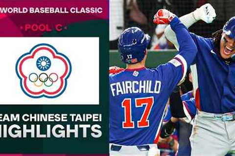 Team Chinese Taipei highlights from 2026 World Baseball Classic Pool Play! 👏
