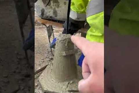 What is the Slump of concrete?