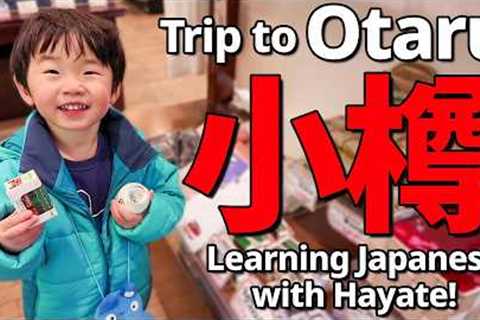 Learning Japanese With a Toddler: Otaru Trip