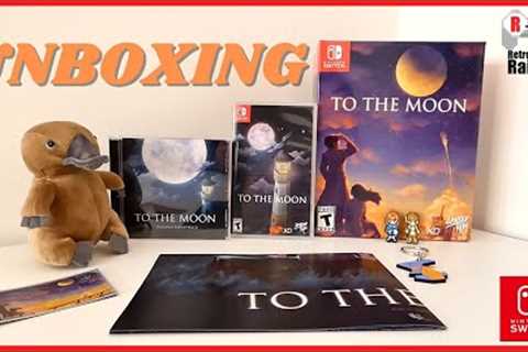 To the Moon Collector's Edition UNBOXING | Nintendo Switch Limited Run Games - Retro Raider