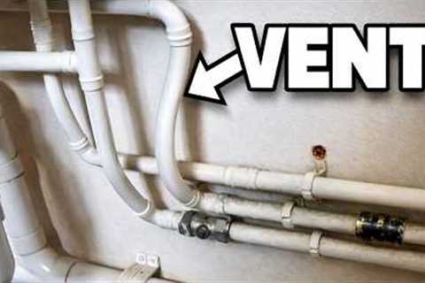 VENT PIPE TO THE BASIN? Day in the life of a plumber