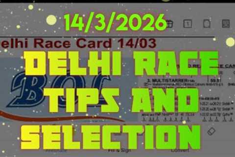 Delhi Race Tips and Selection || The Ultimate Victory Plate 