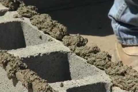 How to Build A Concrete Block Wall