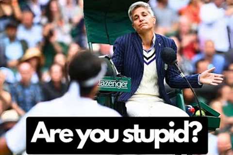 Most Intense Player vs. Umpire Confrontations in Tennis History