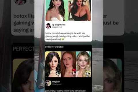 Did Selena Gomez really had BOTOX?#selenagomez #sadiesink #american #popculture #selenators