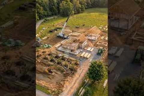 From unused land to dream your dream house  #architecture #dreamhome #homedesign #homeconstruction
