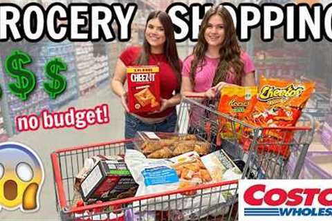 *NEW* LETTING my KIDS PICK WHAT WE EAT for the ENTIRE MONTH!😱 *NO BUDGET GROCERY SHOPPING!*🛒