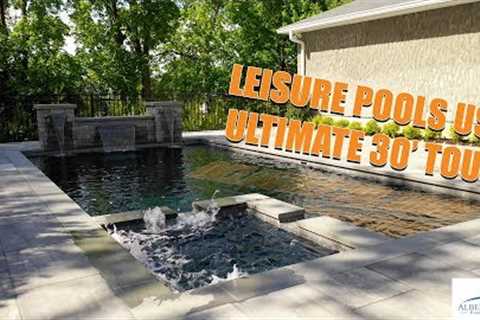 Leisure Pools USA Ultimate 30' Tour | Albert Group Pools &amp; Patios