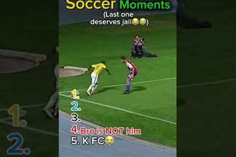 Ranking funny soccer moments😂