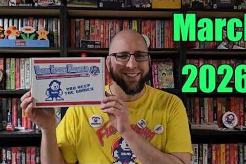 Video Games Monthly Unboxing: March 2026 | Captain Algebra